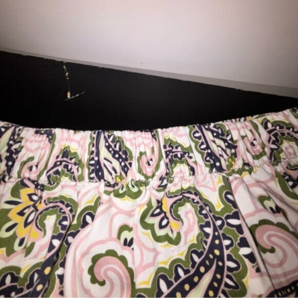 Boden Women’s 14 Shorts Paisley Green Blue Pink Multicolor Design Pockets Boho - Picture 5 of 7